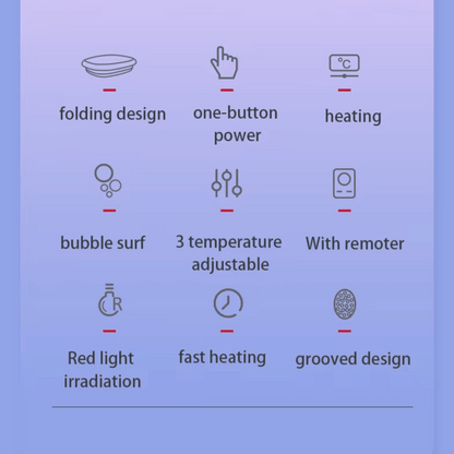 Massaggiatore per i piedi pieghevole