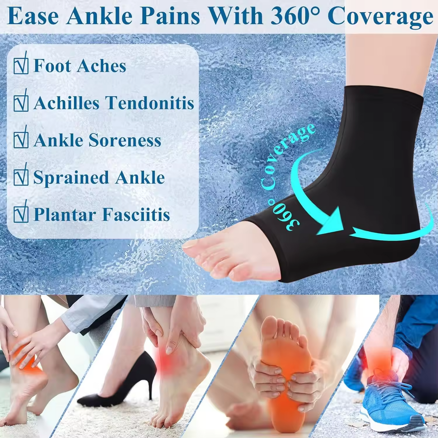 Fascia Refrigerante Caviglia