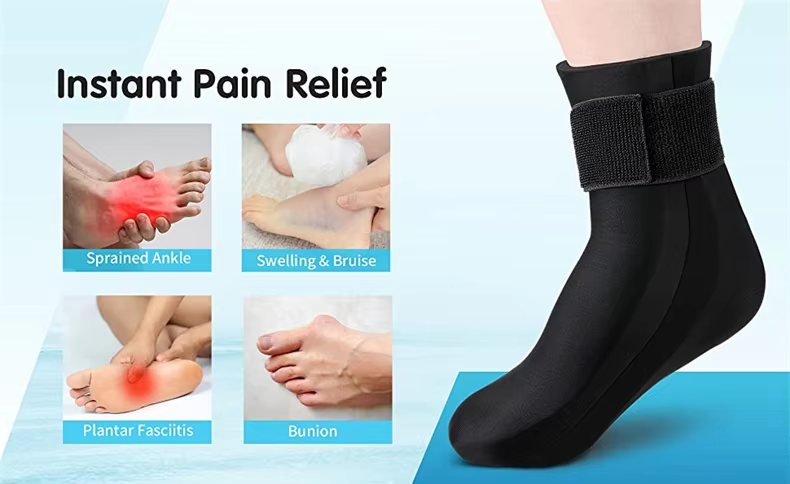 Calza refrigerante piede caviglia