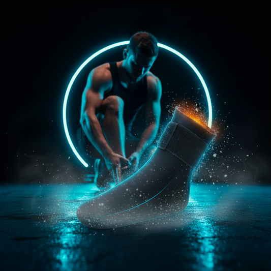 Calza refrigerante piede caviglia