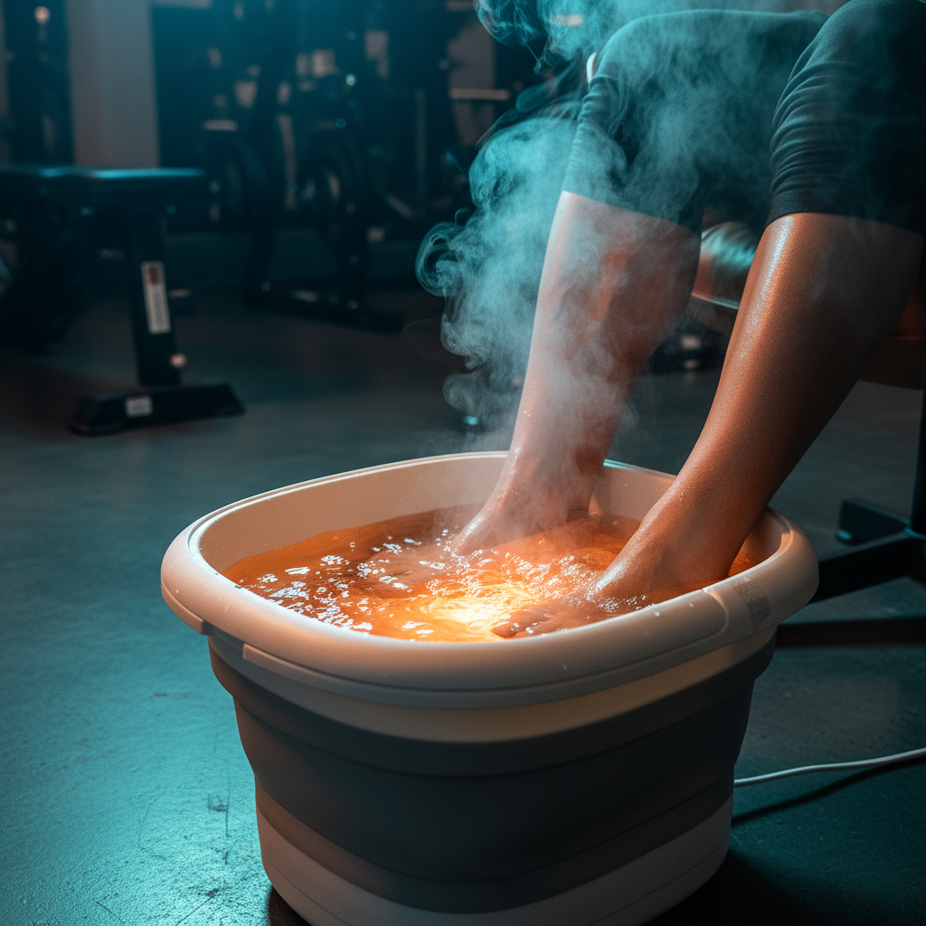 Massaggiatore per i piedi pieghevole